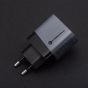 Phone laadija Forcell F-Energy GaN USB C + USB A QC4.0 PD 4A 45W VT-39 hall