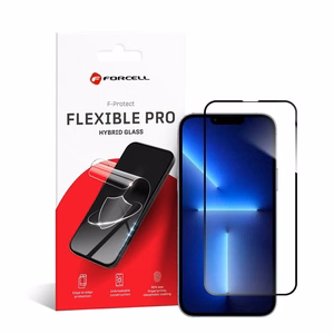 Hybrid glass to iPhone 13 PRO MAX / 14 PLUS Forcell Flexible 5D must