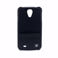 BMW Faceplate ümbris Samsung Galaxy S4 jaoks - must