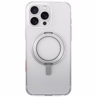 Uniq Swivix 360 Rotating Kickstand Ümbris jaoks iPhone 16 Pro - Läbipaistev