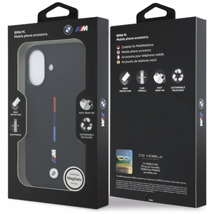 BMW M Silicon Tricolor Line MagSafe Ümbris jaoks iPhone 17 - must