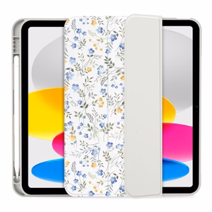Чехол Tech-Protect SC Pen для iPad 10.9" 2022 (10 пок.) / 11" 2025 (11 пок.) - ромашки с листьями