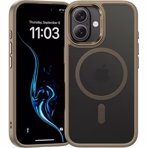 Benks Magnetic Mist Чехол Metal Frame для Iphone 16 титановый