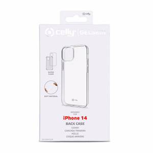 CELLY Gelskin tagaümbris Apple iPhone 14, läbipaistev