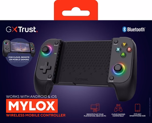 Trust GXT 735 Mylox must Bluetooth mängupult analoog / digitaal Android, iOS
