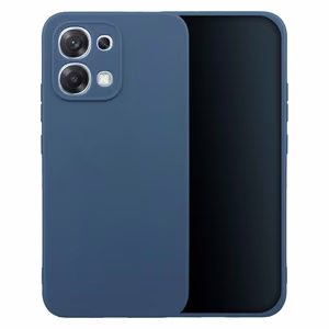 Matt TPU-ümbris Oppo A6 Pro 5G jaoks, tumesinine