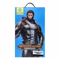 5D Mr. Monkey Glass - jaoks Samsung Galaxy S25 Plus must (Strong Lite)