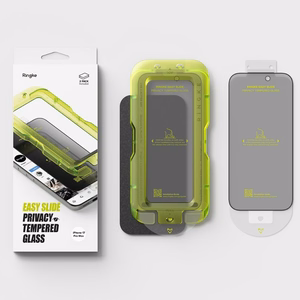 Ringke Easy Slide 2-pack Privacy Glass for iPhone 17 Pro Max