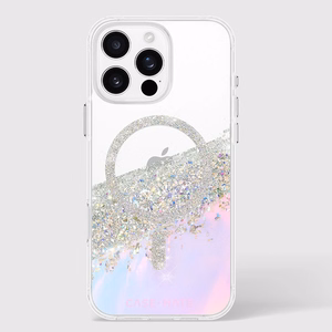 Case-Mate Karat MagSafe ümbris seadmele iPhone 16 Pro Max, holograafiline Soap Bubble