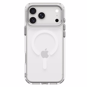Spigen Ultra Hybrid Optik S MagSafe ümbris iPhone 18 Pro Max / 17 Pro Max jaoks, läbipaistev hõbedane