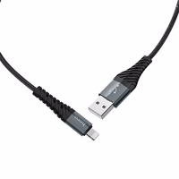 Kaabel USB A to Lightning Hoco 2,4A 1 m X38 must