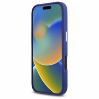 Karl Lagerfeld FW Metal Plate MagSafe iPhone 16 Pro Max Ümbris - sinine