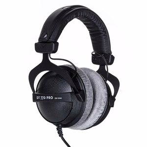 Beyerdynamic DT 770 PRO – stuudiokõrvaklapid, kinnised, 250 Ω, mustad (459046)