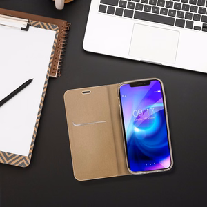 LUNA Book Gold ümbris Xiaomi Redmi Note 15 Pro Plus 5G jaoks, kuldne