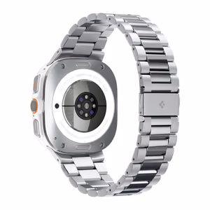 Spigen Modern Fit Band metallrihm Samsung Galaxy Watch Ultra 47 mm kellale, hõbedane