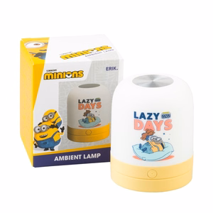 Minions – juhtmevaba USB-C LED-meeleoluvalgusti lastele, reguleeritava eredusega