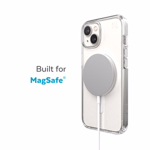 Speck Presidio Perfect-Clear + MagSafe ümbris seadmele iPhone 15 Plus / 14 Plus, läbipaistev