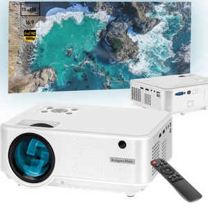 Kruger & Matz V-LED20 projektor LED FullHD 1080p (1920x1080)