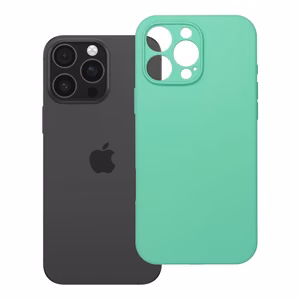 Чехол для iPhone 16 PRO MAX Silicone 2mm совместимый с MagSafe мятный