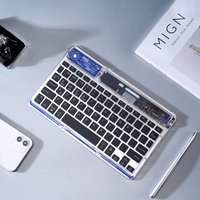 Dux Ducis Keyboard (CK Series) Wireless jaoks Laptop / Tablet / Phone - läbipaistev