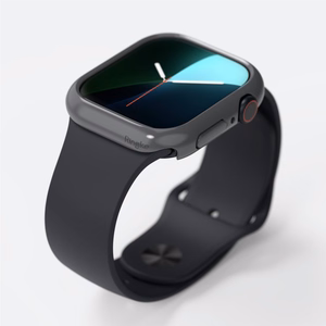 Ringke Slim 2-pack Ümbris jaoks Apple Watch 10 46mm - läbipaistev and Matte must