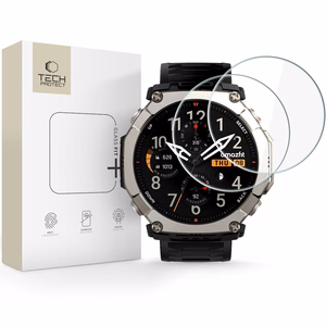 Tech-Protect Glass Fit+ 2 tk karastatud klaas Amazfit T-Rex Ultra 2 jaoks