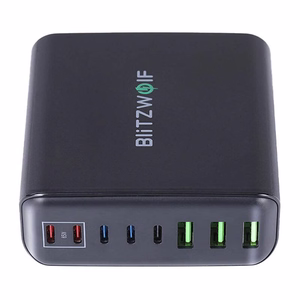 Wall laadija Blitzwolf BW-S26 250W (must)