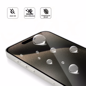 Vmax karastatud klaas 2,5D normaalne läbipaistev klaas iPhone 7 / 8 Plus jaoks