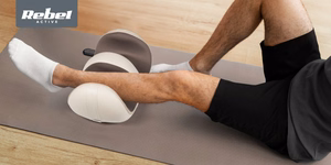 REBEL ACTIVE Shiatsu jala-, sääre- ja reiemassaažiseade soojenduse ja puldiga
