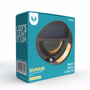 Forever Light Solar LED Lamp SUNARI FLS-13 32*SMD PIR 6W 300lm 3000K 1200mAh Li-ion