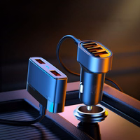 Autolaadija Joyroom "JR-CL03" Must (5xQC3.0)