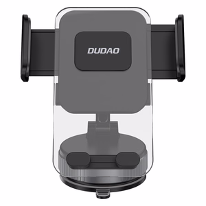 Dudao F24PLUS autohoidja iminapaga armatuurlauale - must