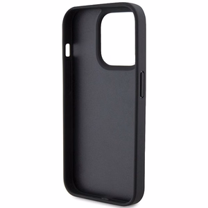 Ferrari Twist Metal Logo чехол для iPhone 15 Pro - чёрный