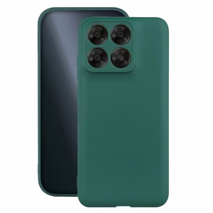 Матовый TPU чехол для Motorola Edge 70 Fusion тёмно-зелёный