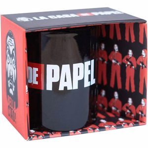 La Casa De Papel Logo keraamiline kruus kinkekarbis, 330 ml