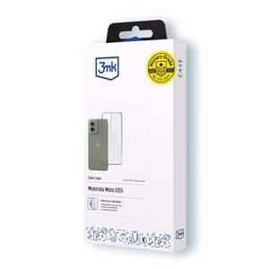 3mk Clear Ümbris jaoks Motorola Moto G55 5G - läbipaistev