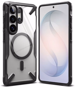 Ringke Fusion X Magnetic MagSafe Ümbris for Samsung Galaxy S26 Ultra - Clear must