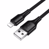 Kaabel USB A to Lightning Hoco 2,4A 1 m X120 must