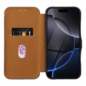 FOLIO Side Magnet Kaaned jaoks IPHONE 16 PLUS hall