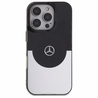 Mercedes Double Layer BiColor MagSafe ümbris jaoks iPhone 16 Pro - hõbedane