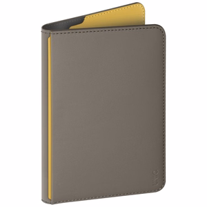 Uniq Belmont RFID Blocking Passport Ümbris - hall/kollane