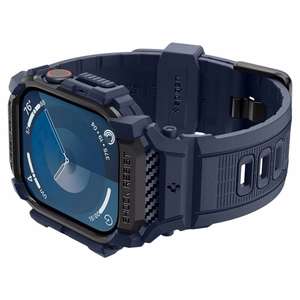 Ümbris SPIGEN RUGGED ARMOR ”PRO” APPLE WATCH 10 (46 MM) tumesinine