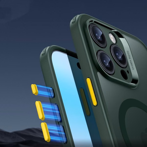 ESR Classic Pro Set Halolock MagSafe Ümbris jaoks iPhone 16 Pro Max - roheline