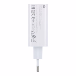 XIAOMI original laadija USB A QC3.0 3A 120W MDY-14-EE valge bulk