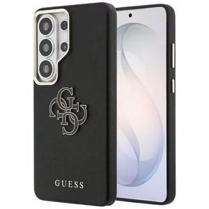 Guess ümbris Grained Big 4G Metal Logo for Samsung Galaxy S26 Ultra must