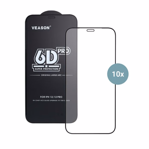 6D Pro Veason karastatud klaas (komplekt 10in1) Samsung Galaxy A37 5G jaoks, must