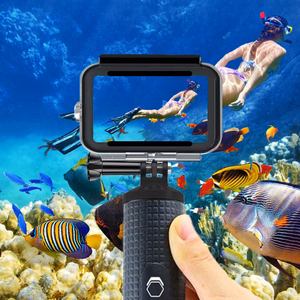 Tech-Protect GA200 Waterproof Ümbris jaoks GoPro Hero 9 / 10 / 11 / 12 - läbipaistev