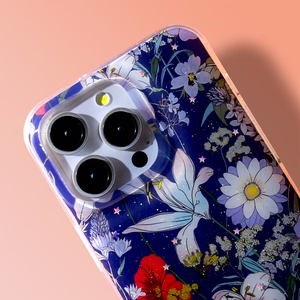 Glow Glam ümbris jaoks Samsung Galaxy A07 4G sinine
