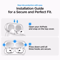 Spigen Liquid Crystal Ümbris jaoks AirPods Pro 3 - Läbipaistev