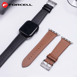 Strap to Apple Watch Forcell F-Design FA20 holes eco-friendly leather 38 / 40 / 41 mm red